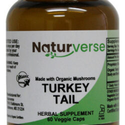 Cápsulas Em Pó Turkey Tail Cog 60 Cápsulas Vegetarianas Da N