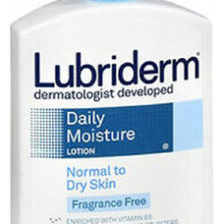 Loção Hidratante Diária Sem Fragrância 16 Oz Da Lubriderm