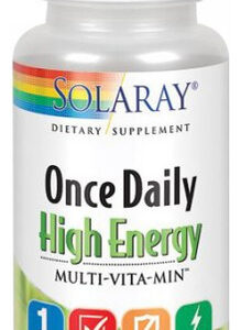 Uma Vez Por Dia, High Energy, 60 Cápsulas Da Solaray