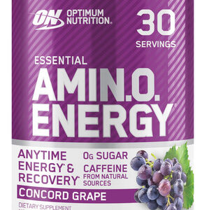 Suplemento Optimum Nutrition Amino Energy Concord Grape 275g