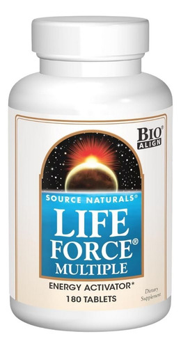 Life Force Multiple 180 Tabs By Source Naturals