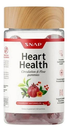 Heart Health Gummies 60 Gummies Da Snap Supplements