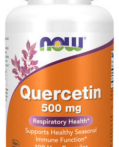 Quercetina 500 Mg 100 Cápsulas Vegetais Da Now Foods