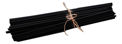 100 Pcs Difusor Set Difusor Substituição Rod Rattan Preto - Imagem 5