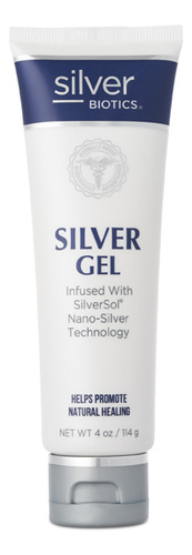 Gel De Prata De 4 Onças Da Silver Biotics (american Biotech