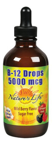B12 Methlycobalamin 4 Oz By Nature's Life
