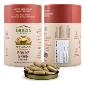 Suplemento Grazin Health Beef Brain 30 Porções De 1500 Mg