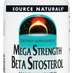 Mega Strength Beta Sitosterol 120 Tabs By Source Naturals
