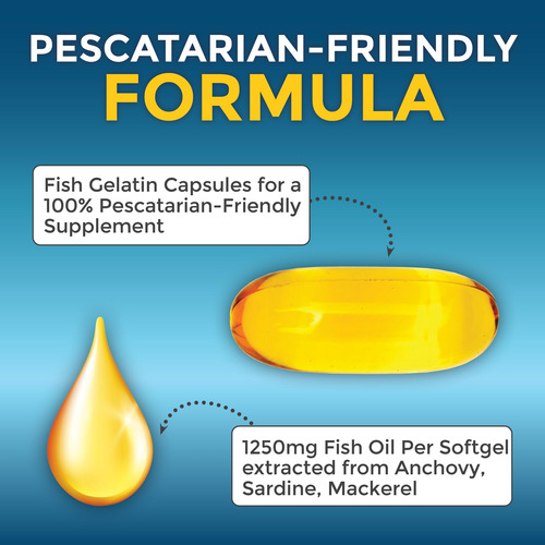 Suplemento De Óleo De Peixe Ômega-3 Ultra Forte Viva Natural - Imagem 5