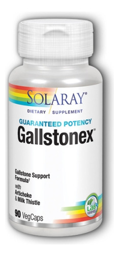 Gallstonex Artichoke Special Formula 90 Cápsulas Da Solaray