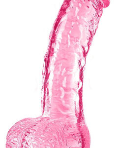 Ventosa De Silicone De Brinquedo Rosa Grande De 22 Cm