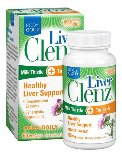 Liver Clenz 60 Count By Body Gold