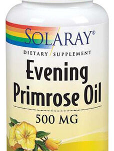 Óleo De Prímula 500 Mg 90 Cápsulas Gelatinosas Da Solaray