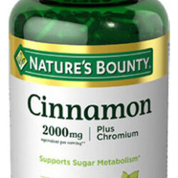 Canela De Alta Potência Es Bounty E Cromo 2000 Mg 60 Cápsula