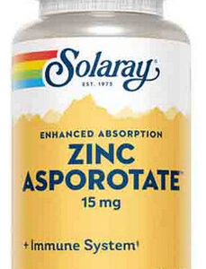 Asporotato De Zinco 100 Cápsulas Da Solaray