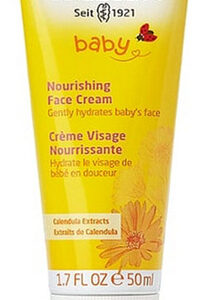 Creme Facial De Calêndula Para Bebês De 1,7 Onças Da Weleda