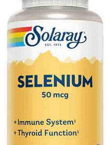 Selênio 50 Mcg 100 Cápsulas Da Solaray