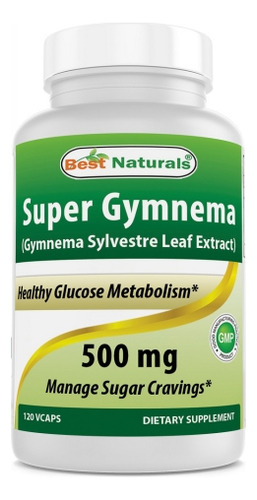 Gymnema Sylvestre 500 Mg 120 Cápsulas Da Best Naturals