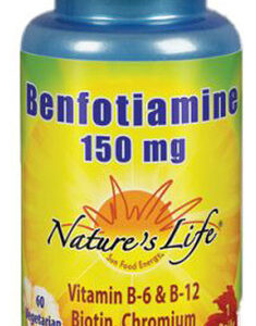 Benfotiamine 60 Vcaps By Nature's Life