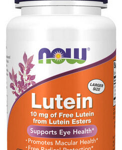 Luteína 10 Mg 120 Géis Da Now Foods