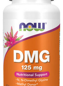 Dmg 125 Mg 100 Cápsulas Da Now Foods