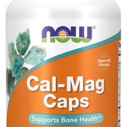 Cal-mag Caps 120 Cápsulas Da Now Foods