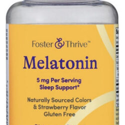 Gomas De Melatonina De 5 Mg (60 Unidades) Da Foster And Thri