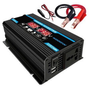 Inversor De Carro Digital Inteligente 4000w 12v-220v Com Ali