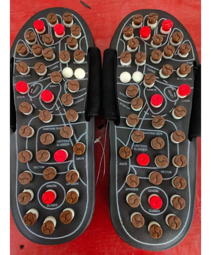 2025 Chinelo De Acupuntura Acupressão Reflexologia 38-45 A - Imagem 18