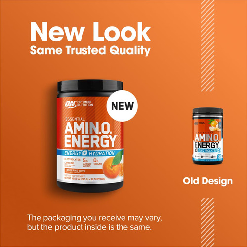 Suplemento Optimum Nutrition Amino Energy Tangerine 30 Serv - Imagem 6
