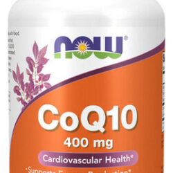 Coq10 400 Mg 60 Cápsulas Gelatinosas Da Now Foods