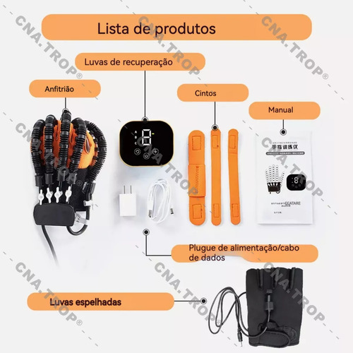1 Par Luvas De Robô De Reabilitação Esquerda E Direita Nova - Imagem 20