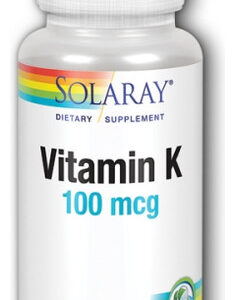Vitamina K 100 Mcg 100 Comprimidos Da Solaray