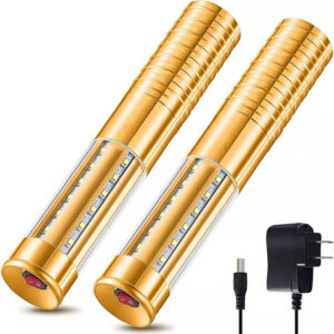2 Peças Led Strobe Light, Garrafa De Champanhe, Ouro C