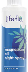 Spray Noturno De Óleo De Magnésio, Lavanda, 8 Onças Da Life-