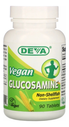 Glucosamina Vegana 90 Comprimidos Da Deva Vegan Vitamins