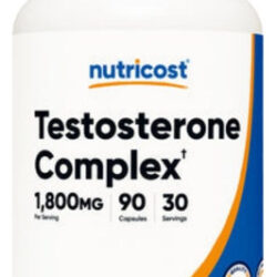 Cápsulas De Complexo De Testosterona De 1800 Mg (90 Unidades