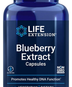 Cápsulas De Extrato De Mirtilo 60 Cápsulas Da Life Extension