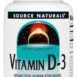 Vitamin D 2000 Iu 100 Caps By Source Naturals
