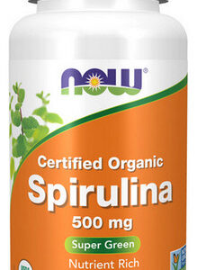 Espirulina 500 Mg 100 Comprimidos Da Now Foods