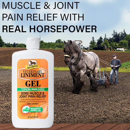 Gel Para Alívio Da Dor Absorbine Veterinary Liniment 350ml - Imagem 3