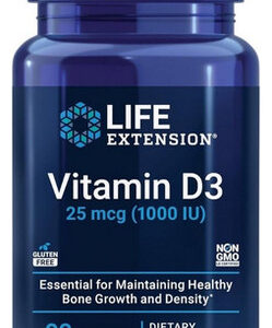 Vitamina D3 25 Mcg (1000 Ui) 90 Cápsulas Gelatinosas Da Life