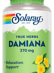 Damiana 370 Mg 100 Cápsulas Da Solaray