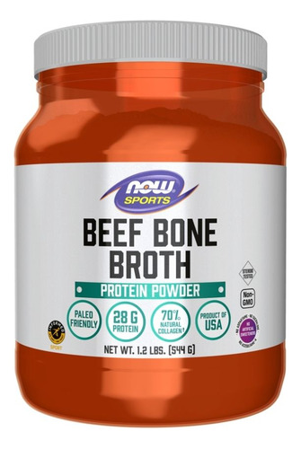 Beef Bone Broth 1.2 Lbs By Now Foods