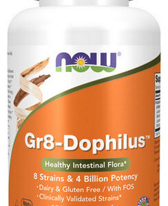 Gr8-dophilus 120 Cápsulas Vegetarianas Da Now Foods