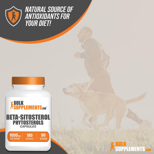 Suplemento De Fitoesteróis Bulksupplements.com 1000 Mg 180 C - Imagem 4