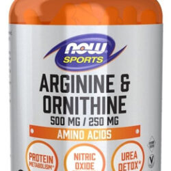 L-arginine & Ornithine 100 Caps By Now Foods