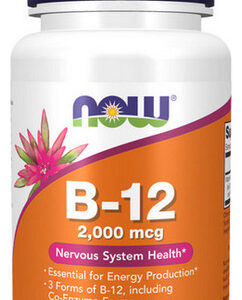 B-12 2000 Mcg 100 Pastilhas Da Now Foods