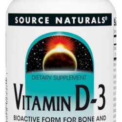 Vitamin D-3 5000 Iu 120 Caps By Source Naturals