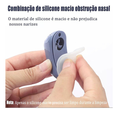 2 Unidades De Mini Dispositivo Elétrico Anti-ronco - Imagem 7